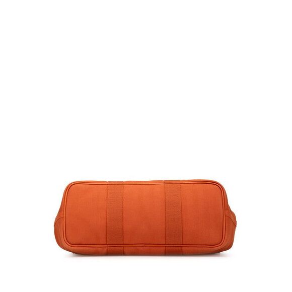 Hermes Toile Chevron Valparaiso MM Handbag Orange - Picture 3 of 6